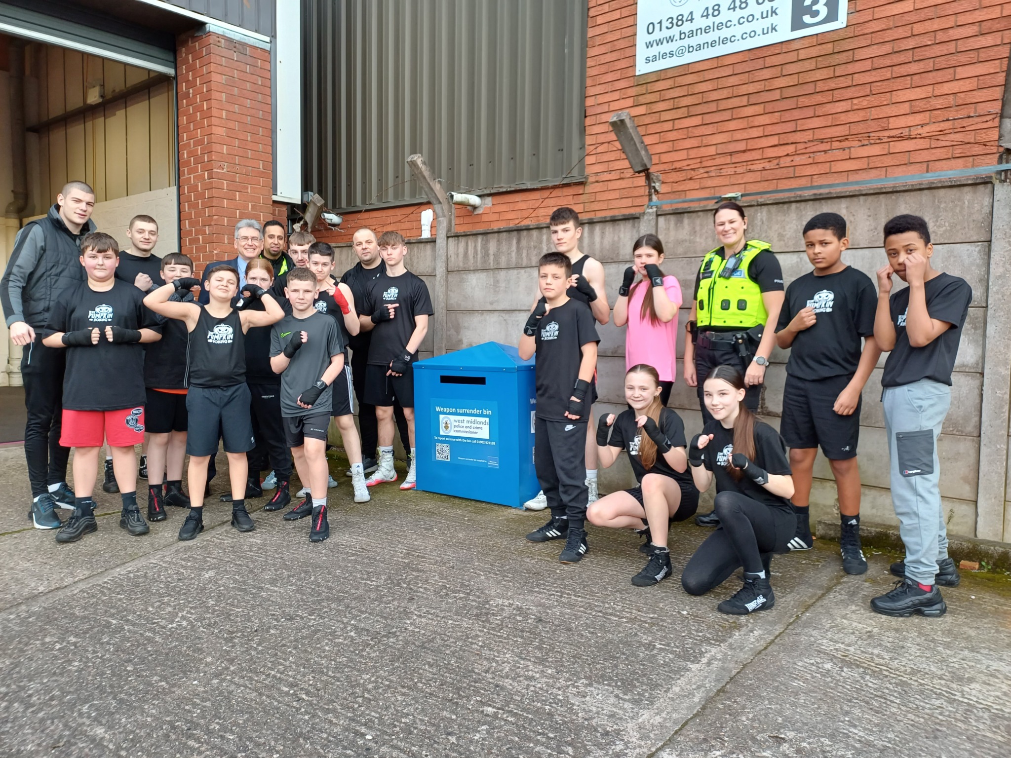 Weapon surrender bins making big difference as youth violence down in ...